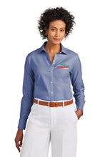 Load image into Gallery viewer, BB18001 Brooks Brothers® Women’s Wrinkle-Free Stretch Pinpoint Shirt