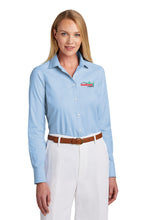 Load image into Gallery viewer, BB18001 Brooks Brothers® Women’s Wrinkle-Free Stretch Pinpoint Shirt