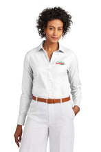 Load image into Gallery viewer, BB18001 Brooks Brothers® Women’s Wrinkle-Free Stretch Pinpoint Shirt