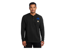Load image into Gallery viewer, *MAINELY TRUSSES* CTK128  Carhartt® Long Sleeve Henley T-Shirt