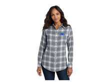 Load image into Gallery viewer, *MAINLEY TRUSSES* LW668 Port Authority® Women's Plaid Flannel Tunic