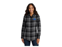 Load image into Gallery viewer, *MAINLEY TRUSSES* LW668 Port Authority® Women's Plaid Flannel Tunic