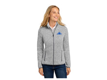 Load image into Gallery viewer, *MAINLEY TRUSSES* L232 Port Authority® Women's Sweater Fleece Jacket