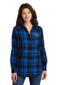 *NEW COLORS* LW668 Port Authority® Ladies Plaid Flannel Tunic