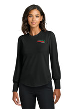 Load image into Gallery viewer, MM1019  Mercer+Mettle® Women’s Stretch Jersey Long Sleeve Blouson Top