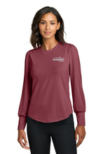 Load image into Gallery viewer, MM1019  Mercer+Mettle® Women’s Stretch Jersey Long Sleeve Blouson Top