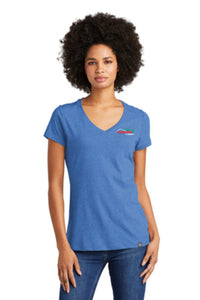 LNEA101  New Era® Ladies Heritage Blend V-Neck Tee