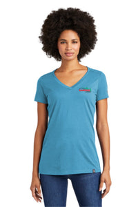 LNEA101  New Era® Ladies Heritage Blend V-Neck Tee