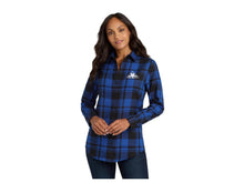 Load image into Gallery viewer, *MAINLEY TRUSSES* LW668 Port Authority® Women's Plaid Flannel Tunic