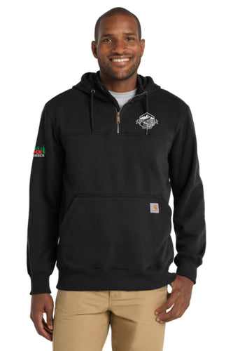 *Tiny Homes and Hancock Lumber* CT100617  Carhartt ® Rain Defender ® Paxton Heavyweight Hooded Zip Mock Sweatshirt