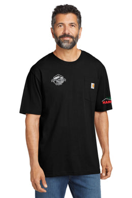 *Tiny Homes and Hancock Lumber* CTK87  Carhartt ® Workwear Pocket Short Sleeve T-Shirt