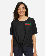 Load image into Gallery viewer, Women's Perfect Fit™ Tie Front Blouse - DP617W