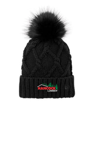 NE911 New Era ® Faux Fur Pom Beanie