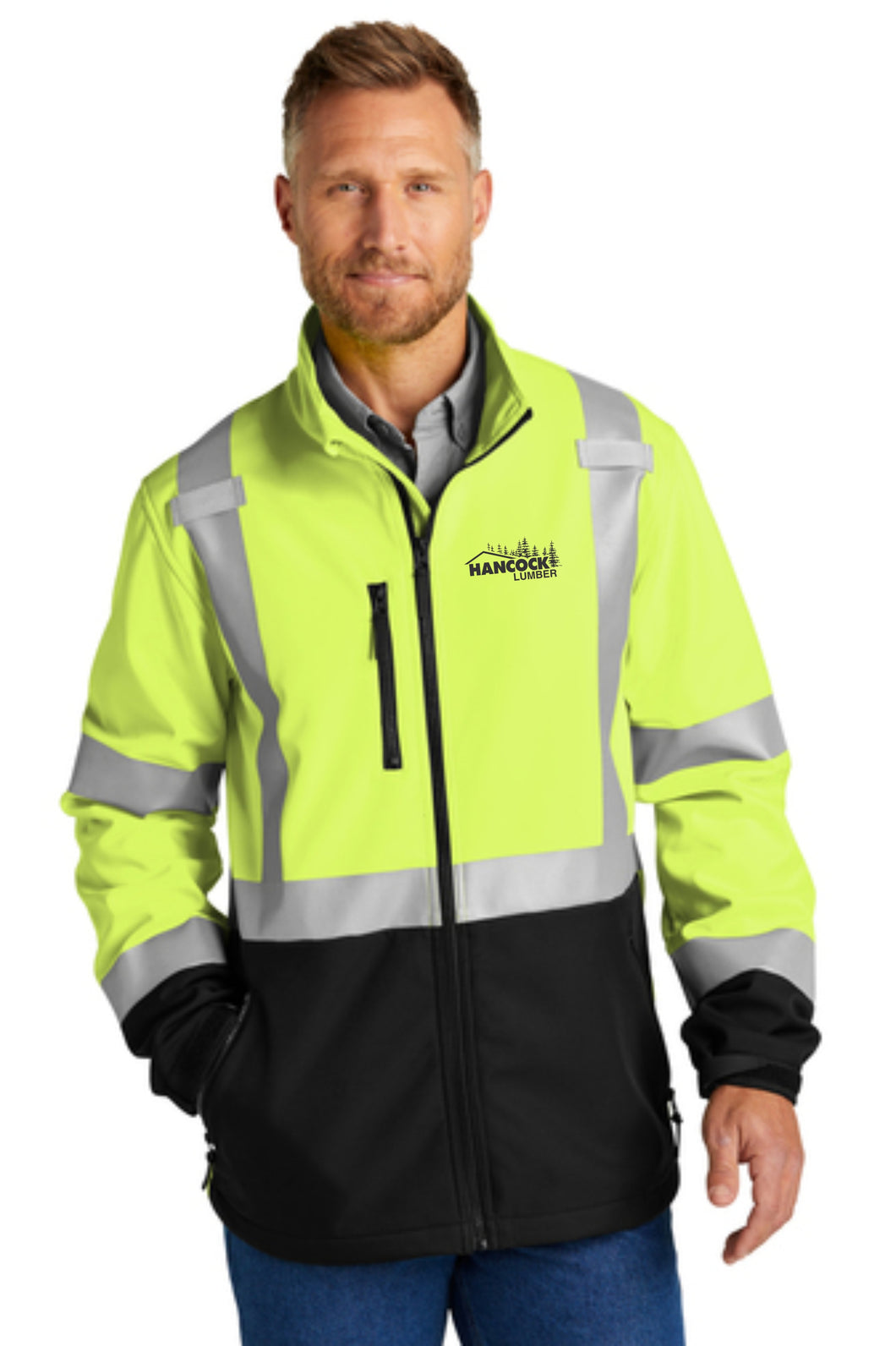 CSJ503  CornerStone® ANSI 107 Class 3 Soft Shell Jacket CSJ503