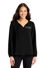 Load image into Gallery viewer, LW714 Port Authority® Women's Textured Crepe Blouse