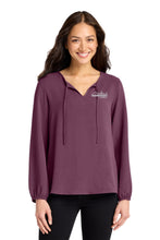Load image into Gallery viewer, LW714 Port Authority® Women's Textured Crepe Blouse