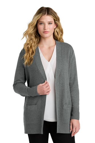 LSW2890 Port Authority® Ladies Open Front Cardigan Sweater