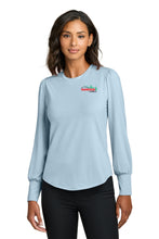 Load image into Gallery viewer, MM1019  Mercer+Mettle® Women’s Stretch Jersey Long Sleeve Blouson Top