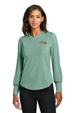 Load image into Gallery viewer, MM1019  Mercer+Mettle® Women’s Stretch Jersey Long Sleeve Blouson Top