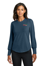 Load image into Gallery viewer, MM1019  Mercer+Mettle® Women’s Stretch Jersey Long Sleeve Blouson Top