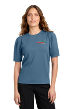 Load image into Gallery viewer, MM1041 New Mercer+Mettle® Women’s Short Sleeve Lite Spacer Top