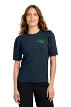 Load image into Gallery viewer, MM1041 New Mercer+Mettle® Women’s Short Sleeve Lite Spacer Top