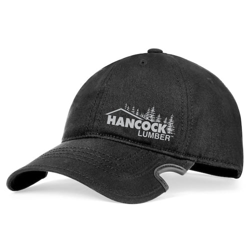 Notch Classic Adjustable Black Ponytail Hat