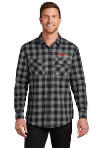 *NEW COLORS* W668  Port Authority® Plaid Flannel Shirt