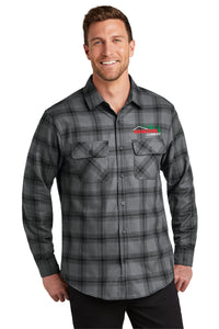 *NEW COLORS* W668  Port Authority® Plaid Flannel Shirt