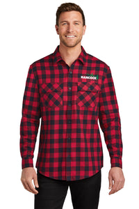 *NEW COLORS* W668  Port Authority® Plaid Flannel Shirt