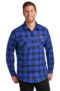 *NEW COLORS* W668  Port Authority® Plaid Flannel Shirt