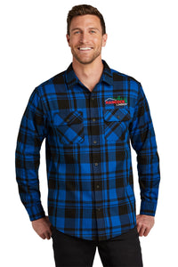 *NEW COLORS* W668  Port Authority® Plaid Flannel Shirt