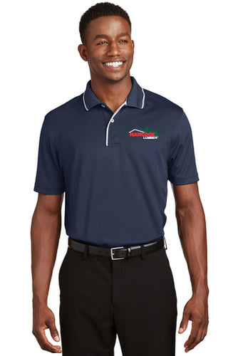 K467 Sport-Tek® Dri-Mesh® Polo with Tipped Collar and Piping