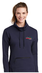 LST280  Sport-Tek ® Ladies Triumph Cowl Neck Pullover