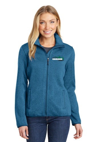 L232  Port Authority® Ladies Sweater Fleece Jacket