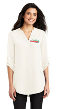 Load image into Gallery viewer, LW701 Port Authority ® Ladies 3/4-Sleeve Tunic Blouse