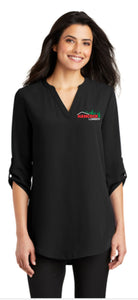 LW701 Port Authority ® Ladies 3/4-Sleeve Tunic Blouse