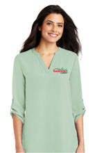 Load image into Gallery viewer, LW701 Port Authority ® Ladies 3/4-Sleeve Tunic Blouse