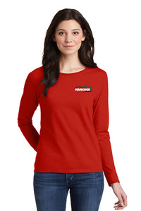 LPC54LS  Port & Company® Ladies Long Sleeve Core Cotton Tee