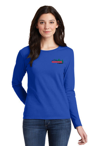 LPC54LS  Port & Company® Ladies Long Sleeve Core Cotton Tee