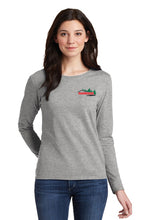 Load image into Gallery viewer, LPC54LS  Port &amp; Company® Ladies Long Sleeve Core Cotton Tee