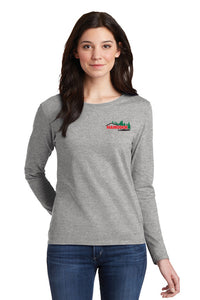 LPC54LS  Port & Company® Ladies Long Sleeve Core Cotton Tee