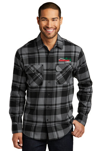 *NEW COLORS* W668  Port Authority® Plaid Flannel Shirt