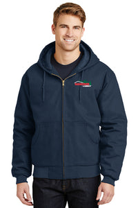 J763H CornerStone® - Duck Cloth Hooded Work Jacket