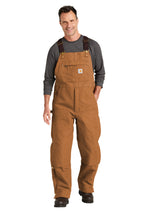 Load image into Gallery viewer, CT104393  Carhartt® Firm Duck Insulated Bib Overalls