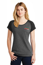 Load image into Gallery viewer, LNEA107  New Era® Ladies Heritage Blend Varsity Tee