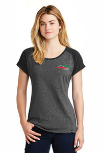 LNEA107  New Era® Ladies Heritage Blend Varsity Tee