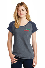 Load image into Gallery viewer, LNEA107  New Era® Ladies Heritage Blend Varsity Tee