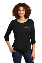 Load image into Gallery viewer, LOG141  OGIO® Ladies Gravitate Scoop 3/4-Sleeve