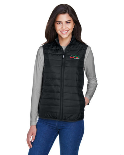 CE702W Core 365 Ladies' Prevail Packable Puffer Vest